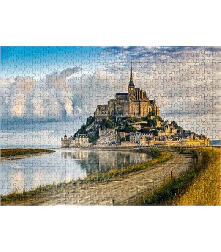 Amazon.com: Clementoni | 1000 Piece Puzzle – Mont Saint-Michel for